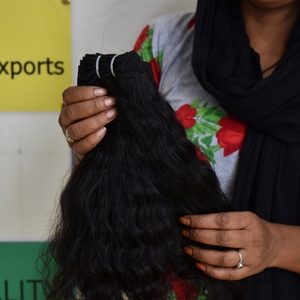 100% extensions de cheveux Remy vierges bruts meilleure qualité cheveux bouclés birmans Machine Double trame faisceaux Temple cheveux indiens humains - Product Image 5