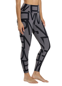 Leggings de yoga à taille haute en tricot uni, pantalon de fitness long, vêtements de sport sans couture pour femmes - Product Image 6