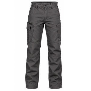 Pantalons de travail industriels pour hommes, pantalons utilitaires renforcés pour les équipes de construction et d'entretien, couleurs de tissu personnalisées, vente en gros - Product Image 1