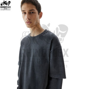 เสื้อยืดแขนยาวทรงปกติ ยูนิเซ็กซ์ ผ้าฝ้าย 100% ระบายอากาศได้ดี คอกลม น้ำหนัก 300 กรัม เป็นมิตรกับสิ่งแวดล้อม RHINOFLEX GEAR สวมใส่สบาย ดีที่สุด - Product Image 3
