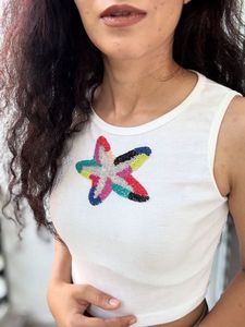 Top de Tirantes Bordado a Mano de Primera Calidad para Mujer con Intrincados Detalles de Cuentas y Elegantes Detalles de Moda - Product Image 4