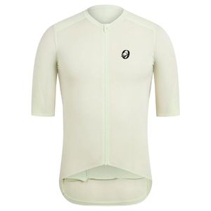 White Short Sleeve Cycling Jersey for Men Women Breathable Lightweight <b>Road</b> Mountain Bike Riding Training Top - Product Image 1