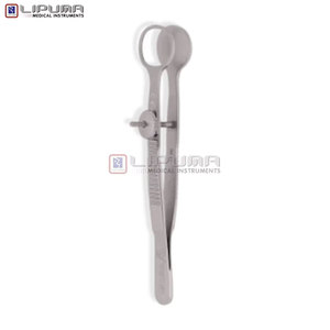Pinzas Desmarres para Calázion, Placa de 23mm, Mango Plano de 12x20mm, 36 Pulgadas (92cm), Instrumentos Médicos Oftálmicos - Product Image 4