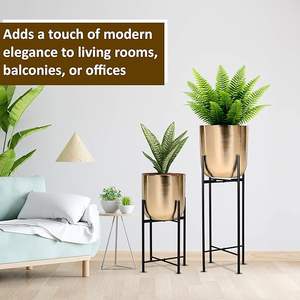 Maceta de hierro de buena calidad, duradera y resistente, para decoración del hogar y jardín, uso interior y exterior, de la India, para suministro al por mayor. - Product Image 2