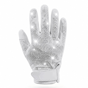 Custom American Football <b>Gloves</b> Sublimated Print <b>Moisture</b> Wicking Non-Slip Grip Unisex Adult Sports <b>Gloves</b> for All Seasons - Product Image 5