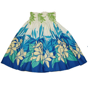 กระโปรงชายหาดฮาวายปักลายดอกไม้สำหรับผู้หญิง กระโปรงวันหยุดฤดูใบไม้ร่วงลายดอกไม้เขตร้อนสไตล์อะโลฮ่า น้ำหนักเบา แฟชั่นเกาะทะเล - Product Image 1