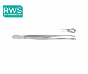 Instruments RWS, forceps de dissection Nelson, acier inoxydable, outil chirurgical manuel, chirurgie générale, certifié CE, classe II ISO13485 - Product Image 1