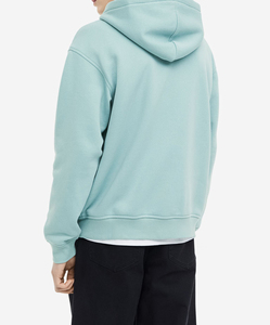 Sudadera con capucha de forro polar extragrande para hombre, ligera, de algodón transpirable, forrada para invierno, fabricación al por mayor OEM ODM - Product Image 2