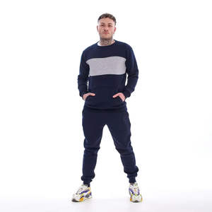 Mejor Precio, Conjunto Deportivo de 2 Piezas para Hombre, Ropa Deportiva de Invierno, 100% Algodón, Transpirable, de Secado Rápido, Ligero - Product Image 4