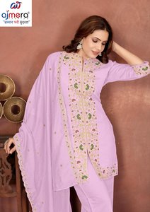 Women Designer Kurti Suit Ethnic Traditional Stylish Party Wear Outfit for <b>Wedding</b> Office Wear Regular Fit Stretchable Quick Dry - Product Image 3