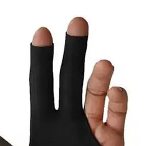 Gants de billard Geo Brothers, nouvelle arrivée, % Spandex, XXL, fermeture à boucle, légers, élastiques, pour le billard et le snooker. - Product Image 4