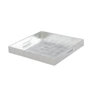 Plateau de service carré décoratif en bois de bambou écologique avec incrustation de laque et impression couleur pour utilisation en cuisine, vente en gros au Vietnam - Product Image 2