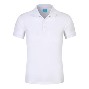 Camisetas de Golf Personalizadas al por Mayor, Tejidas, 100% Algodón, Transpirables, de Manga Corta, Lisas, para Hombre - Product Image 2