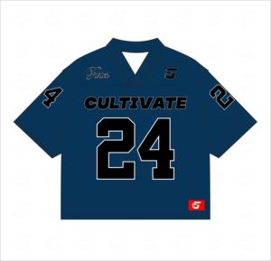 Jersey personalizado estilo retro, uniforme de fútbol de tela de malla 100% poliéster hecho en Pakistán. - Product Image 3