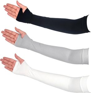 Manchons de bras à séchage rapide pour l'été, pour hommes et femmes, protection solaire sans couture pour la course, le cyclisme, le gaming, le basketball - Product Image 4