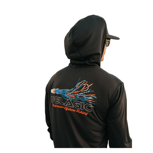 Hoodie de pêche personnalisé par sublimation intégrale, uniforme d'équipe de tournoi, impression de logo, respirant, séchage rapide, UPF 50+, antibactérien, pour l'extérieur - Product Image 4