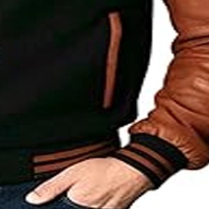 Custom Luxury Canvas <b>Thin</b> Winter Varsity <b>Jacket</b> for <b>Men</b> Breathable Embroidery Front Logo - Product Image 6