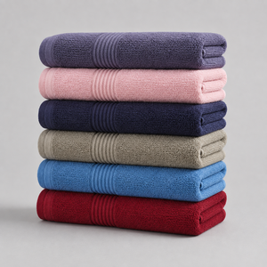 Serviette en tissu éponge doux à boucles denses pour une absorption rapide de l'humidité, texture moelleuse et utilisation quotidienne confortable, haute qualité - Product Image 2