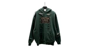 Sweat à capuche oversize personnalisé avec logo, coupe ample et épaules tombantes pour homme, options d'effets usés disponibles, MOQ 10 - Product Image 6