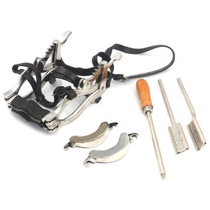 Mors de cheval personnalisés de haute qualité avec logo, mors d'équitation en acier inoxydable pour écurie, service OEM - Product Image 1