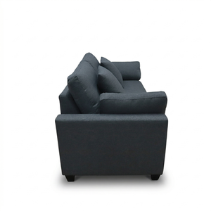 Modern Sectional <b>Sofa</b> Set <b>Pillow</b> for Living Room with High Quality Fabric Cover and Wood Arms - Product Image 5