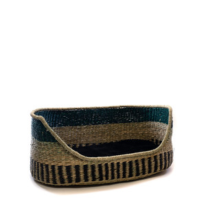 Artex Hai Nam Handwoven Eco-Friendly Soft Seagrass Portable Pet Bed for Dogs/Cats/Rabbits <b>Removable</b> Washable Cushion - Product Image 1