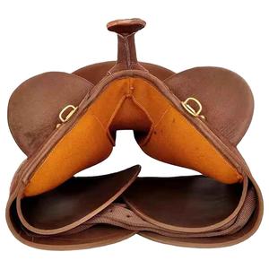 Selle de polo en cuir personnalisée de haute qualité, respirante et confortable, fabriquée en usine directe internationale, avec éléments en plastique solide pour chevaux - Product Image 3