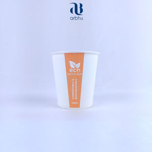 Vaso de Papel Desechable de Pared Simple para Helado con Logotipo Personalizado Impreso - Product Image 6