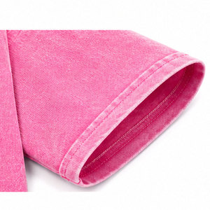 T-shirt d'été imprimé en gros à manches courtes et col rond pour filles, 100 % coton biologique respirant, mode décontractée, OEM ODM - Product Image 4