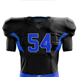 <b>Light</b> Weight Breathable Mesh V-<b>neck</b> Short Sleeve Custom American Football Uniform Plus Size High Quality New Style 100% - Product Image 5