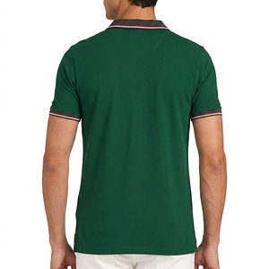 Camisas Polo para hombre de tela de mezcla de algodón suave de primera calidad, cuello cómodo, corte moderno para un estilo casual elegante y comodidad diaria. - Product Image 2