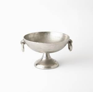 Seau à glace décoratif de luxe en aluminium de style royal antique avec poignées pour champagne et vin, idéal pour la maison et l'hôtellerie - Product Image 1