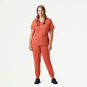High Quality Fashion Custom Unisex <b>Plus</b> <b>Size</b> Doctor Medical <b>Scrubs</b> Canvas Hospital Uniforms - Product Image 5