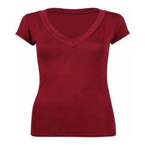 Camiseta deportiva transpirable para mujer, de secado rápido, para correr, entrenar, hacer ejercicio, fitness, gimnasio. - Product Image 5