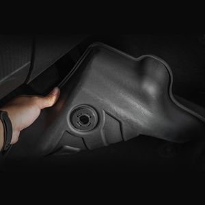 Tappetini Auto in TPE Nero Impermeabili e Antimacchia Set 3 Pezzi per Jeep Wrangler JL 2018+ 4 Porte Non Adatti per Wrangler - Product Image 3