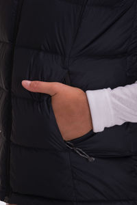 Veste d'hiver matelassée haut de gamme pour femme, vêtement d'extérieur personnalisé pour femme, manches mi-longues, coupe-vent, fermeture éclair, poches latérales, manteau pour femme - Product Image 4