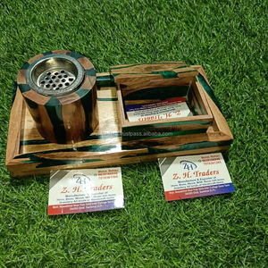 Brûleur de Bakhoor en résine artisanale Opulent Oud Charm, cadeau premium pour le Ramadan et l'Aïd - Product Image 1