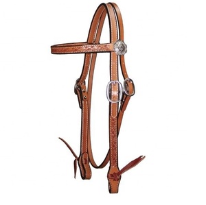 Headstall Western dernière conception en cuir fait cheval Western Headstall - Product Image 3