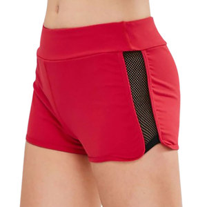 Shorts de Mujer Ajustados de Color Sólido, Transpirables, Último Estilo, Diseño Personalizado, Secado Rápido, Ecológicos, MOQ Bajo - Product Image 4