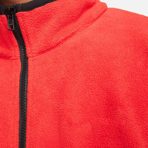 Long Sleeve 100% Polyester OEM Custom Printed Embroidered Casual Fleece <b>Pullover</b> Winter Half-zip Turtleneck Knit Hoodie <b>Jumper</b> - Product Image 2