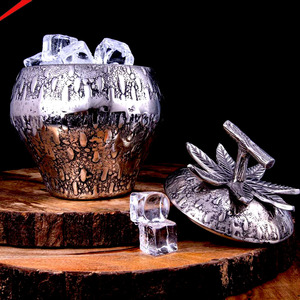 Best Seller Metal Bar Royal Design for Hotel/Restaurant Tabletop Use Ice <b>Bucket</b> Tools Wedding Wine Cooler - Product Image 5