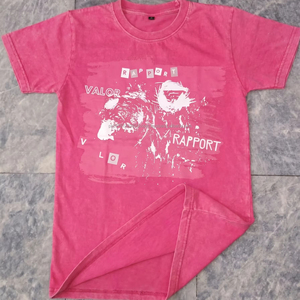 Camisetas de Cuello Redondo y Manga Corta para Hombre, Estilo Oversize, Lavado Ácido, 250 g/m², Algodón Vintage, Impresión DTG de Verano - Product Image 1
