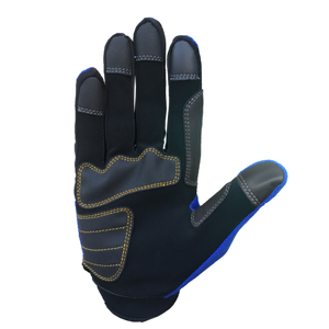 Gants de mécanicien professionnels universels à doigts entiers, respirants, coupe-vent, design en cuir personnalisé, unisexes - Product Image 3