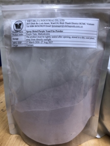 Colorante Alimentario Natural en Polvo de Ube para Postres y Bebidas, Estándar de Exportación, Polvo de Ñame Morado - Product Image 5