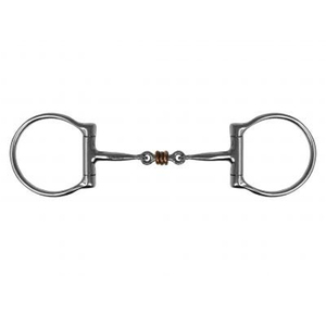 Bocados de equitación western de alta calidad con logo personalizado, de acero inoxidable, con anillo suelto y alambre de cobre, modelo SP-70110, marca personalizada. - Product Image 2