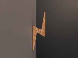 Modern Wooden Peg Rack <b>Wall</b> <b>Hook</b> Organizer Handmade Solid Wood Hanger for Bedroom Hallway and Bathroom Towel - Product Image 5