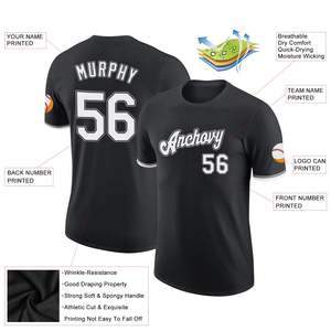 Proveedor de Camisetas de Béisbol Más Vendidas, Camiseta Deportiva Ligera, Nombre y Número Personalizados, Fabricante OEM - Product Image 3