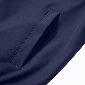 Blouson Bomber Unisexe Décontracté S-5XL avec Fermeture Éclair, Hiver, Style Aviateur, en Toile, Col Mandarin, Coupe-Vent, pour la Randonnée, Teint Uni - Product Image 2