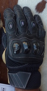 Gants de moto de course en cuir véritable et polyuréthane imperméables avec écran tactile Keven Impex KI-RG070 de haute qualité - Product Image 2