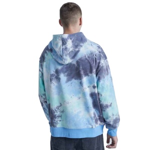 เสื้อฮู้ดดี้ผ้าฝ้ายแท้ 100% ลายมัดย้อม ขายส่ง คุณภาพสูง แห้งเร็ว สำหรับผู้ชาย - Product Image 2